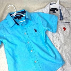 Polo Boys Button up Shirts Sz 5